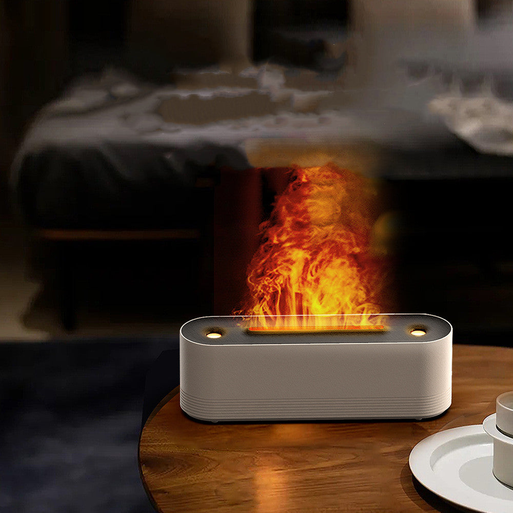 Flame Humidifier and Aroma Diffuser with 7 Colors (photo 10)