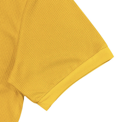 Men's Waffle Short-Sleeve Polo Shirt (photo 10)
