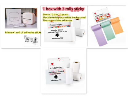 Mini Bluetooth Thermal Pocket Printer (photo 91)