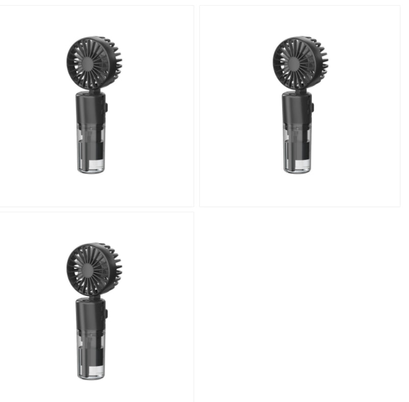 Handheld Mist Spray Fan, 4 Speeds, USB Rechargeable (photo 21)