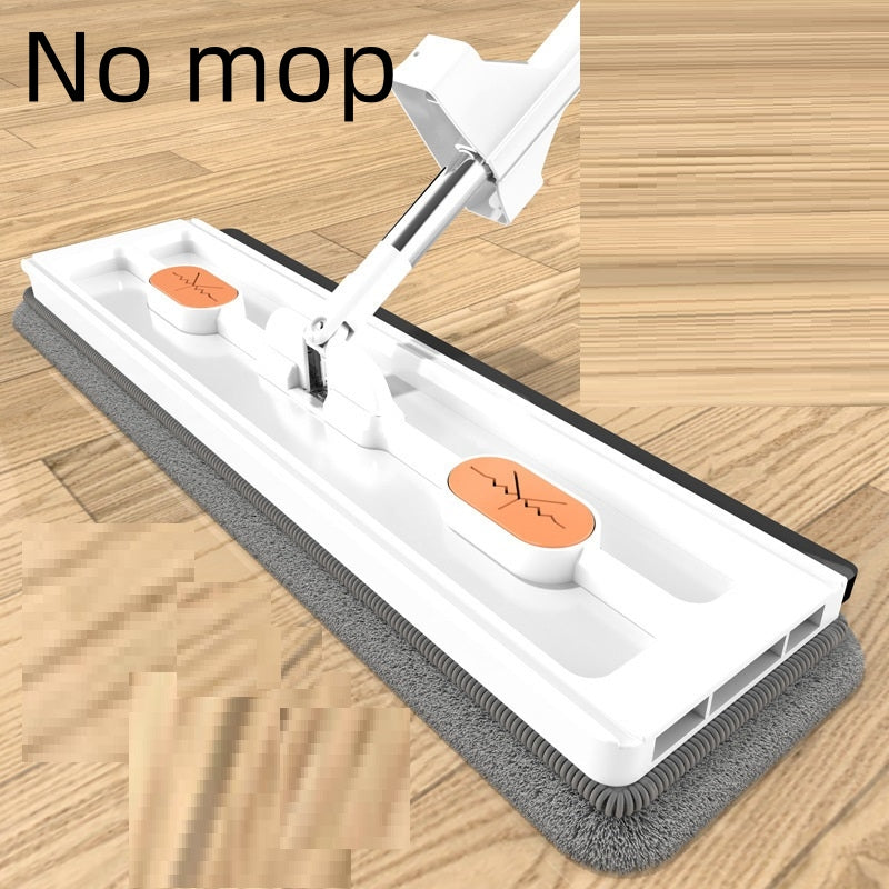 Large 360° Rotating Flat Mop with Stainless Steel Handle (photo 31)