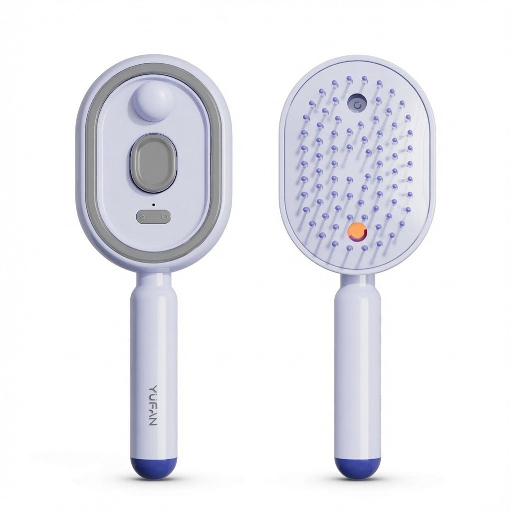 Electric Mist Spray Massage Hair Brush (photo 12)