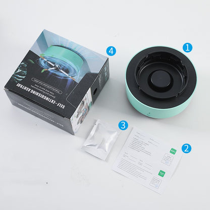Ashtray with Built-In Fan and Replaceable Filter (photo 7)