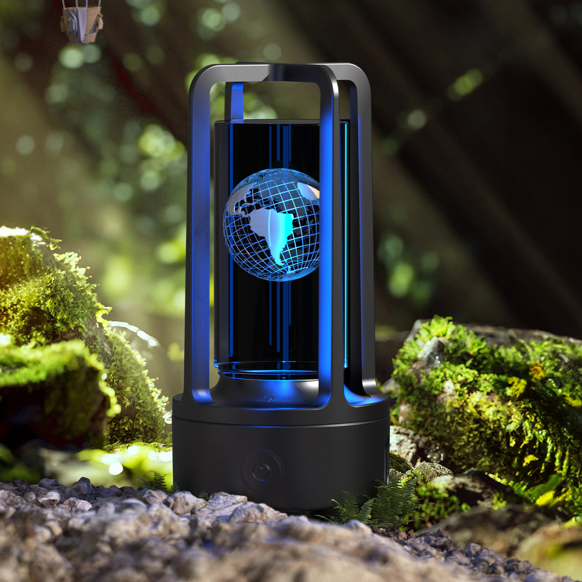 Acrylic or Crystal Night Lamp with Bluetooth Speaker (photo 32)