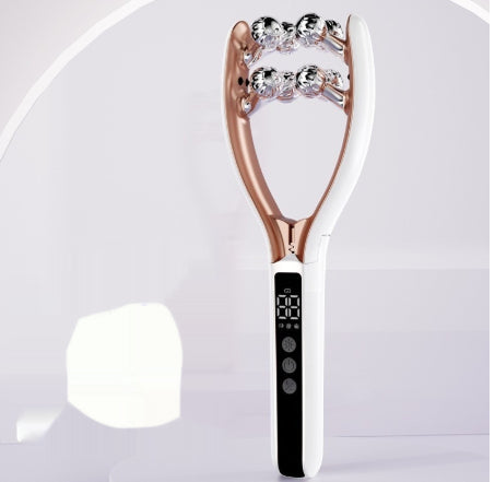 Facial Roller Massager with EMS and Red and Blue Light (photo 4)