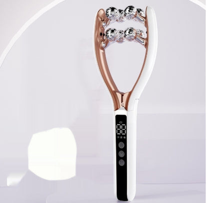 Facial Roller Massager with EMS and Red and Blue Light (photo 4)