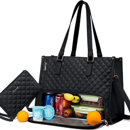 Insulated Lunch Tote and Laptop Bag (photo 8)