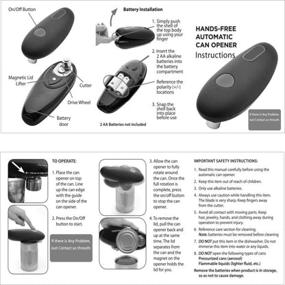 One-Touch Electric Can Opener (photo 6)