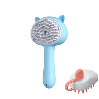 Rechargeable Self-Cleaning Pet Mist Slicker Brush (photo 18)