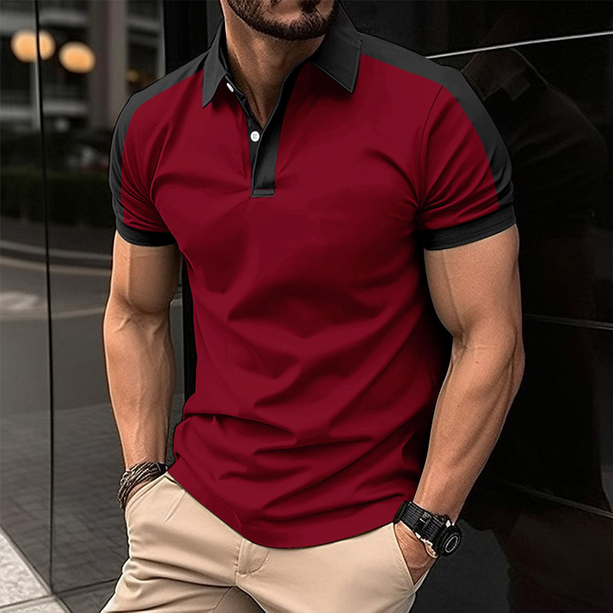 Men's Short-Sleeve Polo Shirt (photo 9)