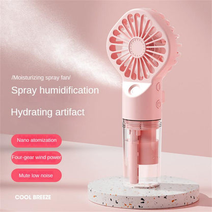 Rechargeable Handheld Mist Spray Fan (photo 14)