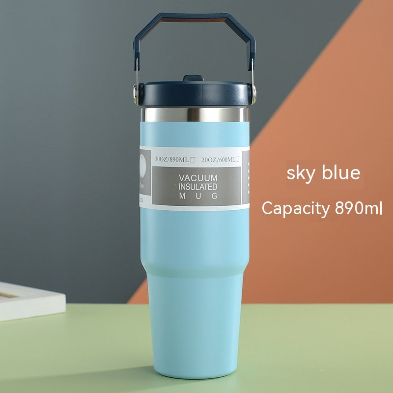 30 oz Insulated Stainless Steel Tumbler with Handle (photo 11)