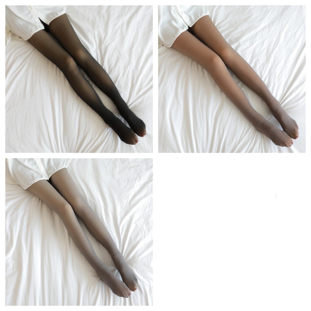 Women's Fleece-Lined Sheer-Look Tights (photo 29)