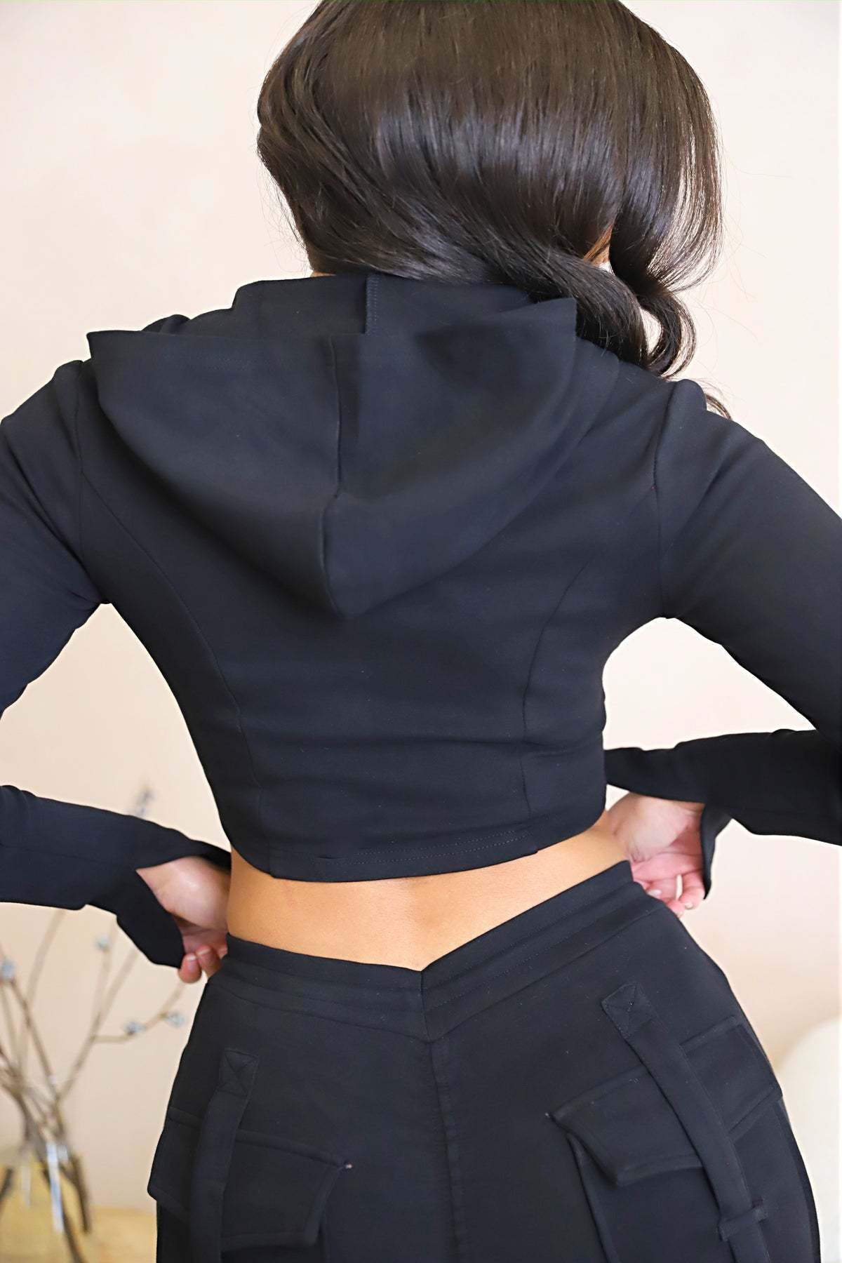 Women's High-Waist Drawstring Cargo Pants (photo 17)