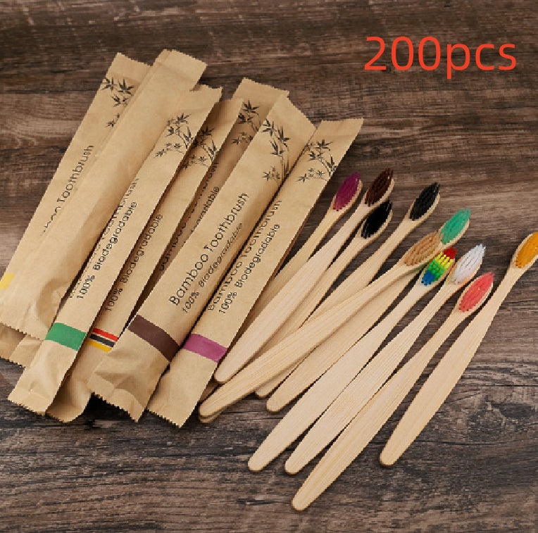 Bamboo Toothbrushes with Soft Bristles (photo 19)
