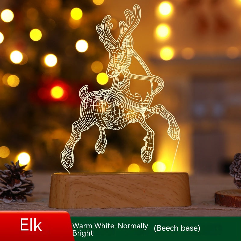 Christmas 3D Acrylic LED Night Light (photo 5)