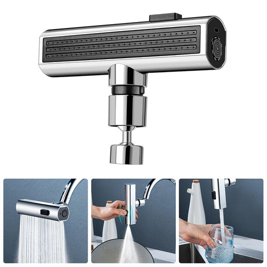 3-Mode Swivel Kitchen Faucet Extender