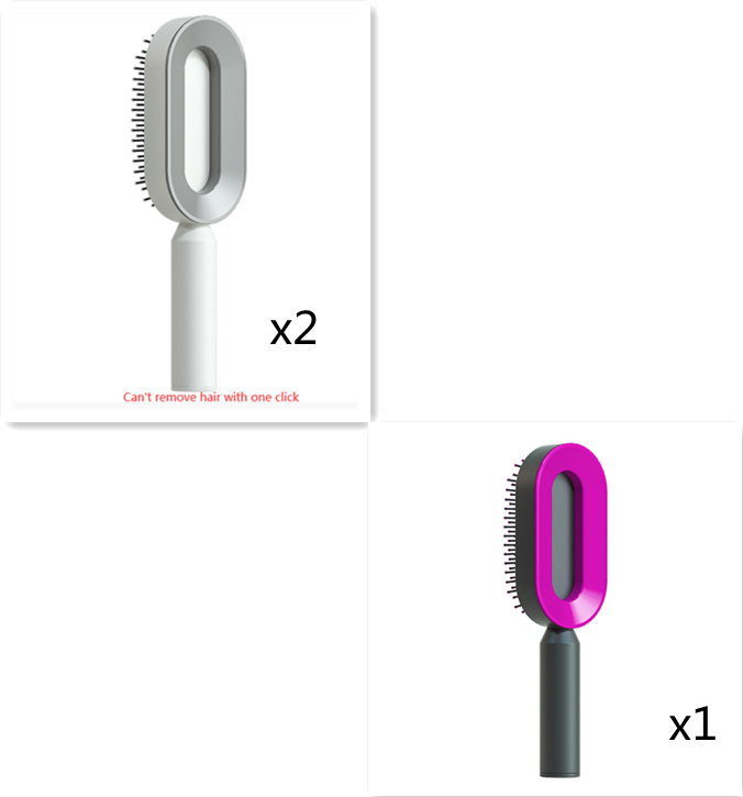 Self-Cleaning Air Cushion Hair Brush (photo 77)
