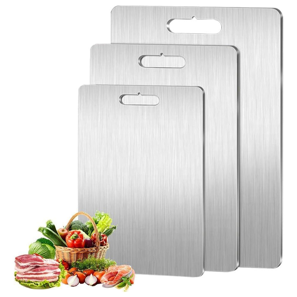 Double-Sided Metal Cutting Board, 25 x 15 to 46 x 30 cm (photo 3)