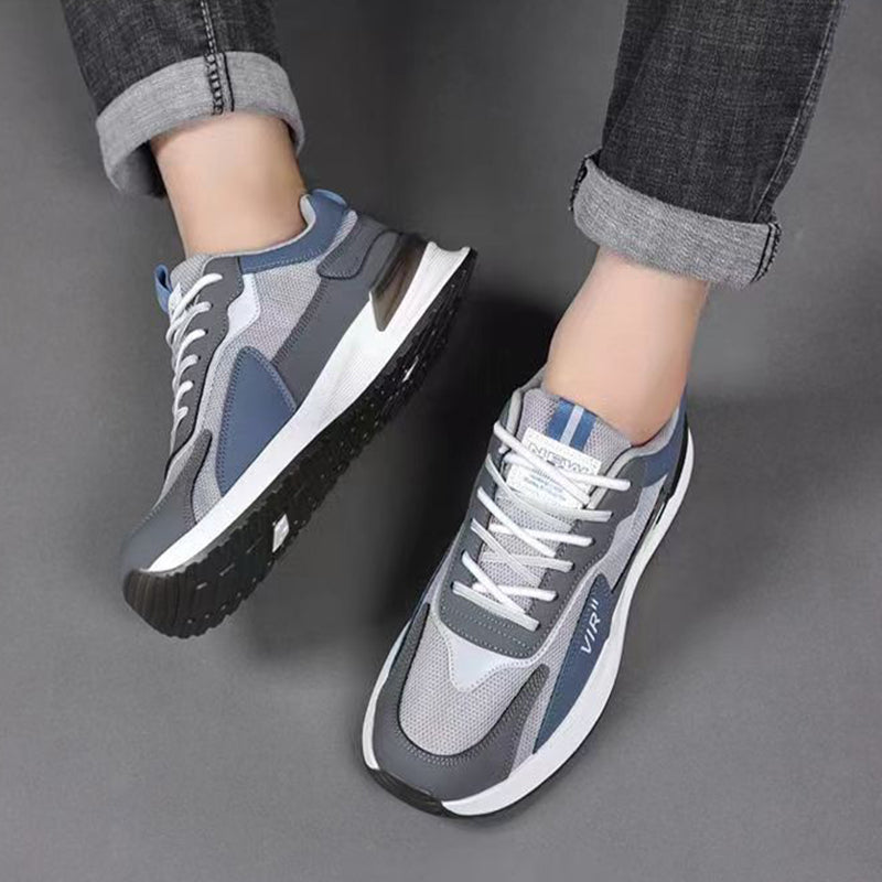 Men's Colorblock Mesh Lace-Up Sneakers (photo 3)