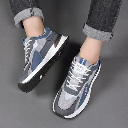Men's Colorblock Mesh Lace-Up Sneakers (photo 3)