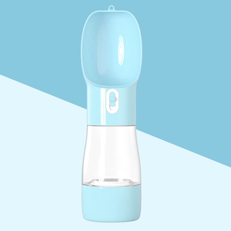 Portable Dog Water and Food Bottle with Shoulder Strap (photo 6)