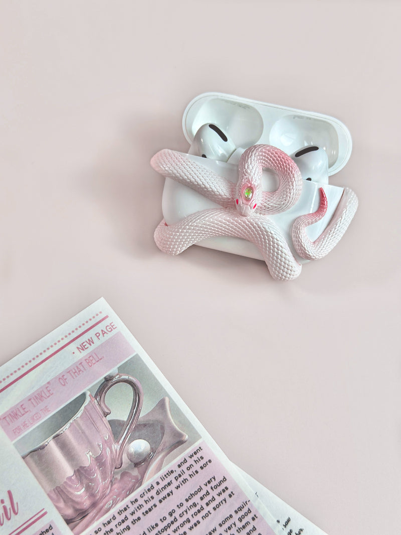 Snake-Shaped Earbud Case Compatible with AirPods (photo 11)