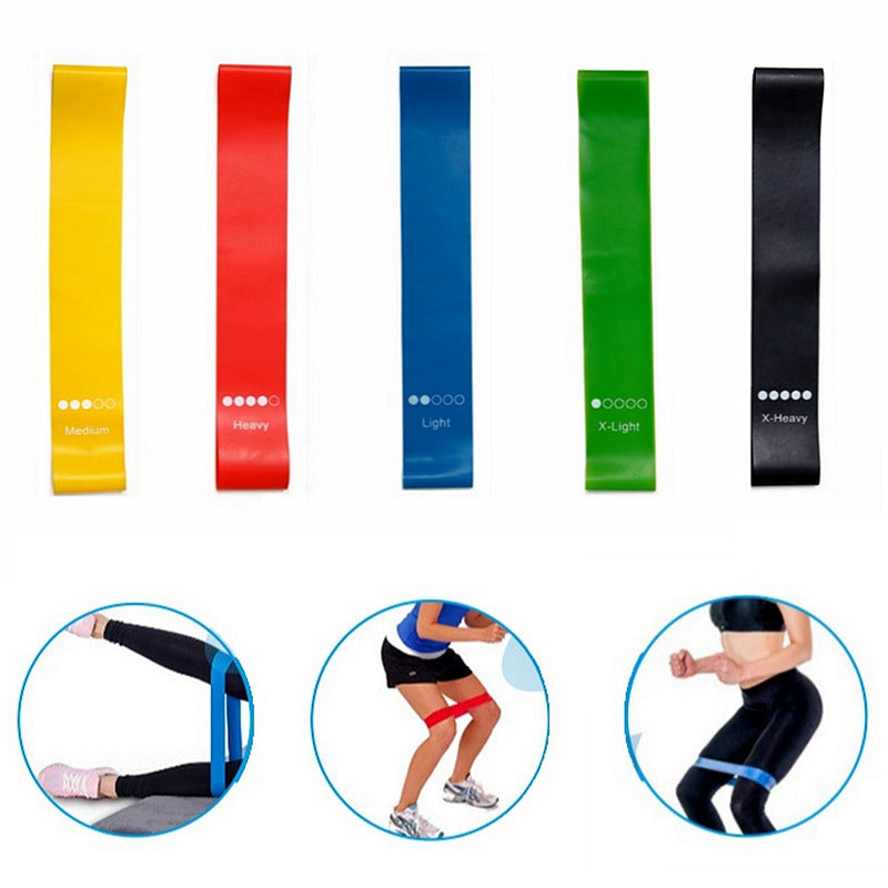 Latex Resistance Bands for Yoga and Pilates (photo 3)