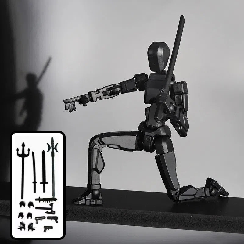 3D-Printed Articulated Robot Figure (photo 22)