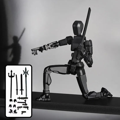 3D-Printed Articulated Robot Figure (photo 22)