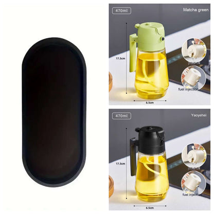 2-in-1 Glass Oil Sprayer and Pourer, 470 ml (photo 24)