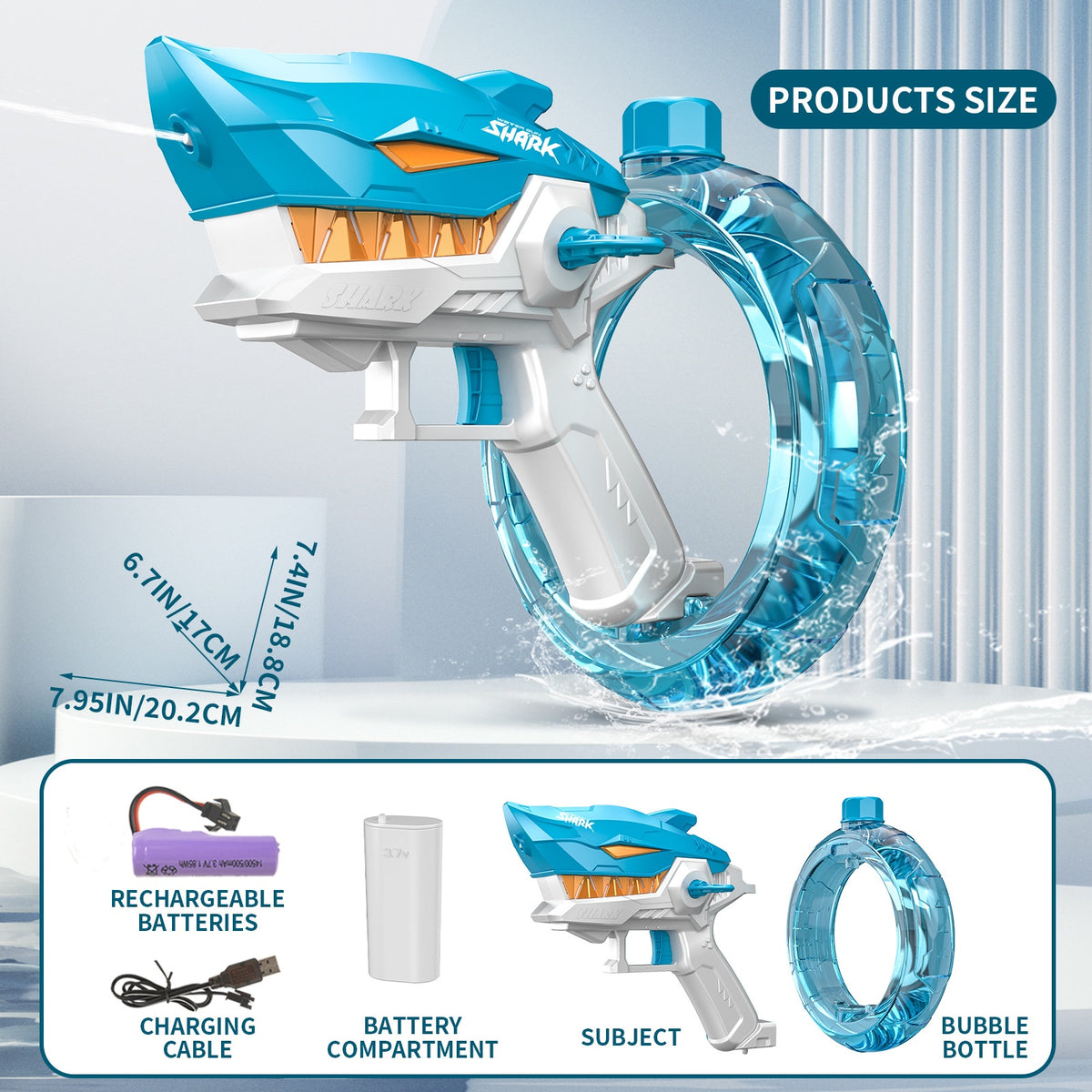 Shark Electric Water Gun (photo 8)