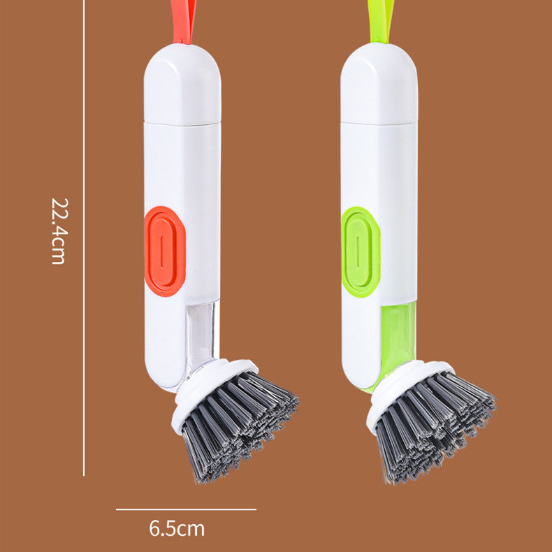 Soap-Dispensing Long-Handle Dish Brush (photo 8)