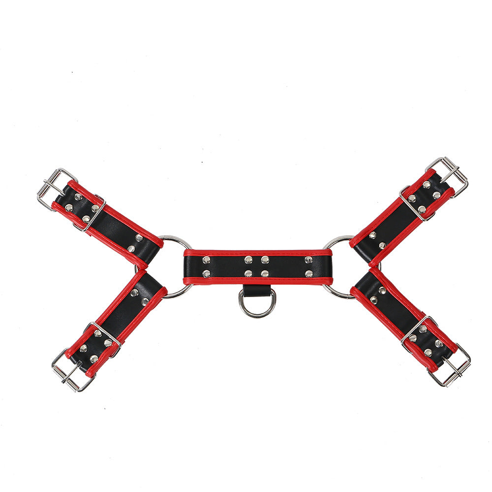 Leather Double-Ring Harness Strap (Adult) (photo 6)