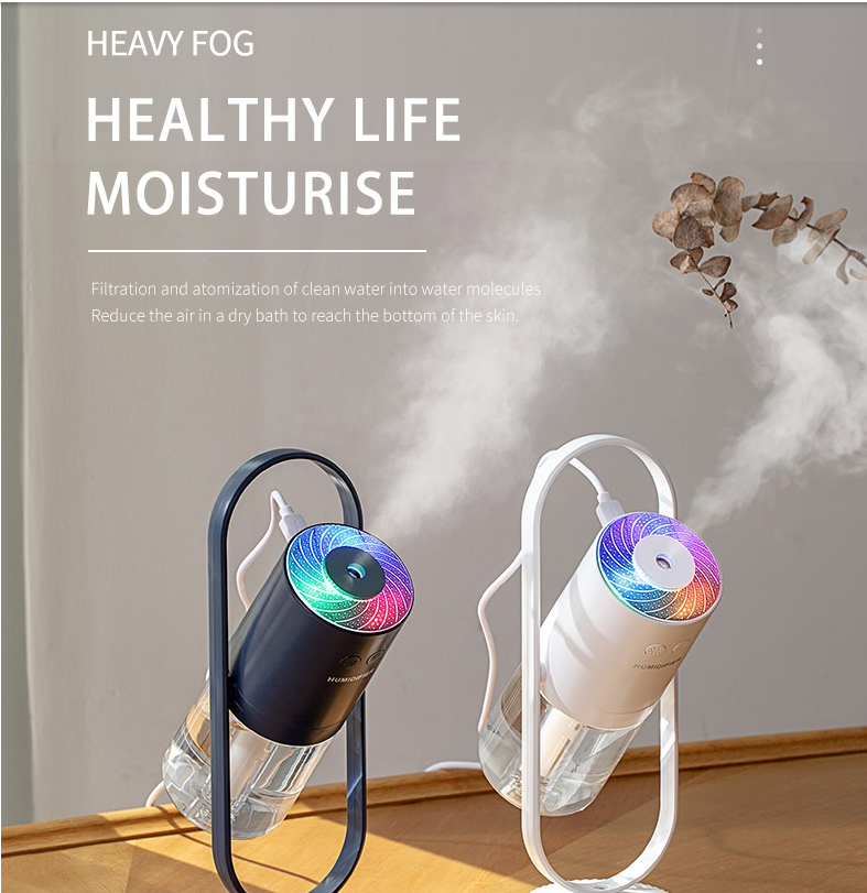 USB Mini Humidifier with Projection Night Light (photo 5)