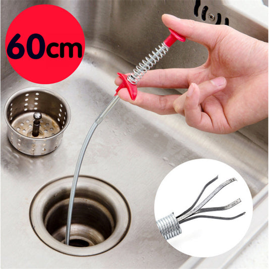 Spring Drain Snake Clog Remover