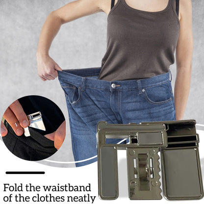 No-Belt Waistband Tightening Buckle, Metal or ABS (photo 2)
