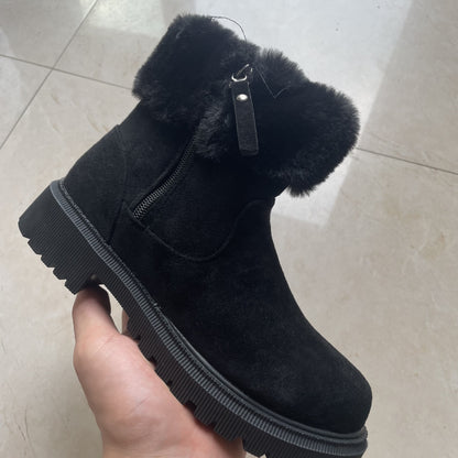 Women's Plush-Lined Side-Zip Snow Boots (photo 7)
