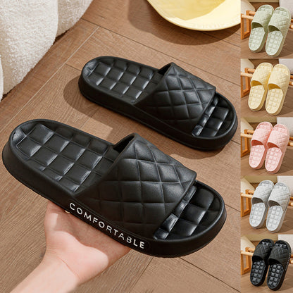 Plaid EVA House Slippers