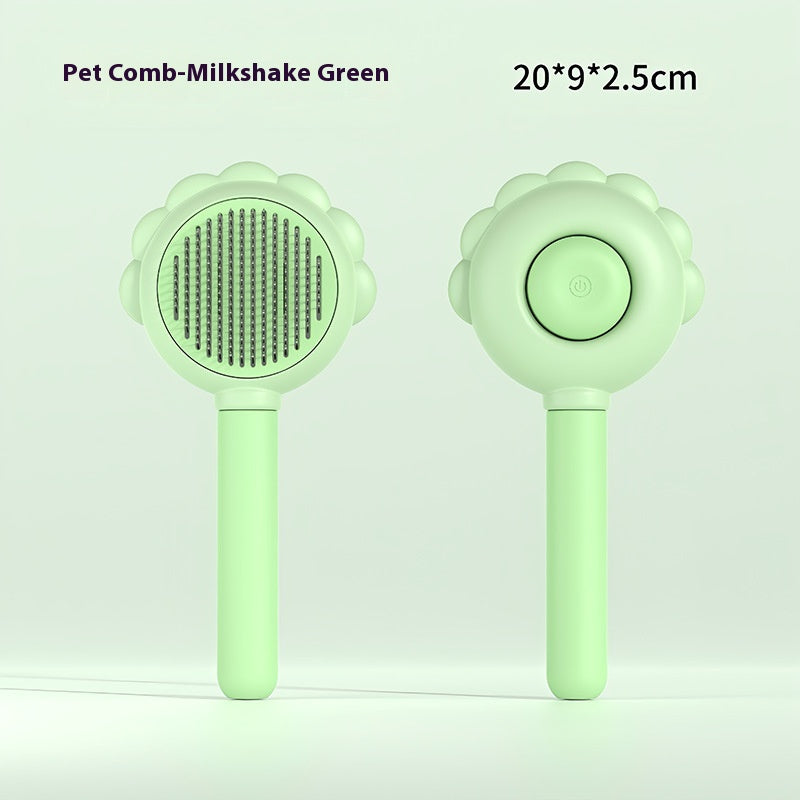 2-in-1 Self-Cleaning Pet Brush with Spray Option (photo 7)