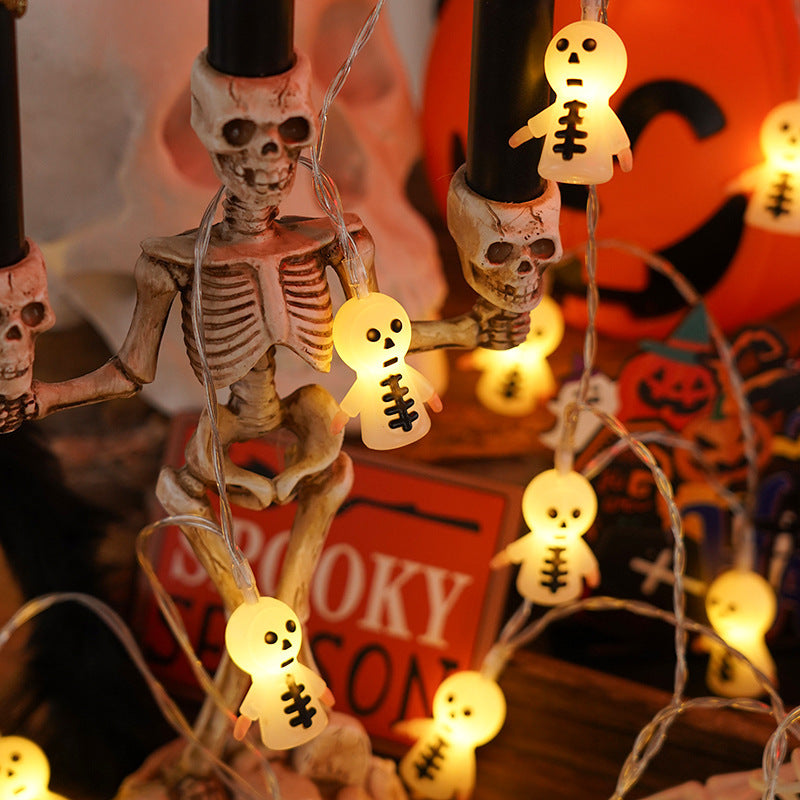 Halloween PVC LED String Lights, Battery Powered (photo 10)