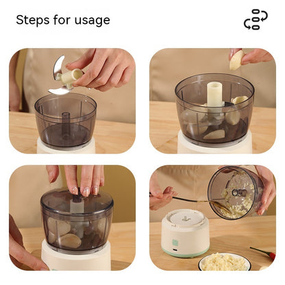 USB Rechargeable Mini Food Chopper, 225 ml (photo 4)