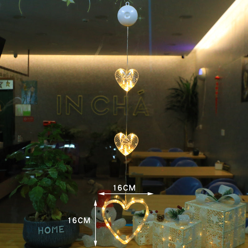 Christmas LED Window Suction Cup Lights, 3 Pcs (photo 15)
