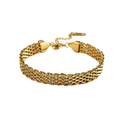 Women's Chain Bracelet, Gold or Silver Tone (photo 7)