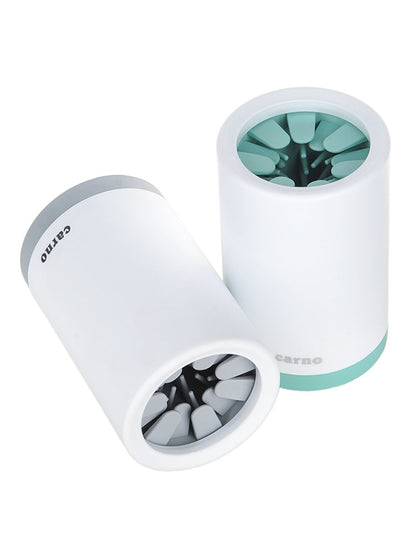 Dog Paw Cleaner Cup with Soft Silicone Bristles, S or L (photo 3)