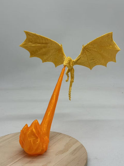 3D-Printed Dragon Bookshelf Light Decoration (photo 10)