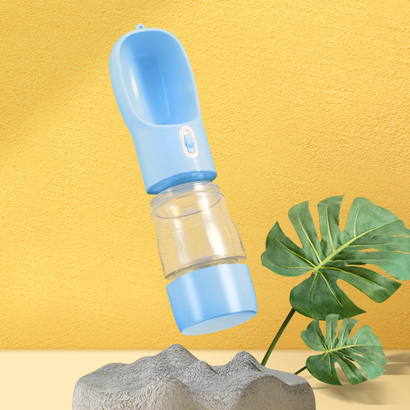 Portable Dog Water Bottle with Bowl (photo 4)