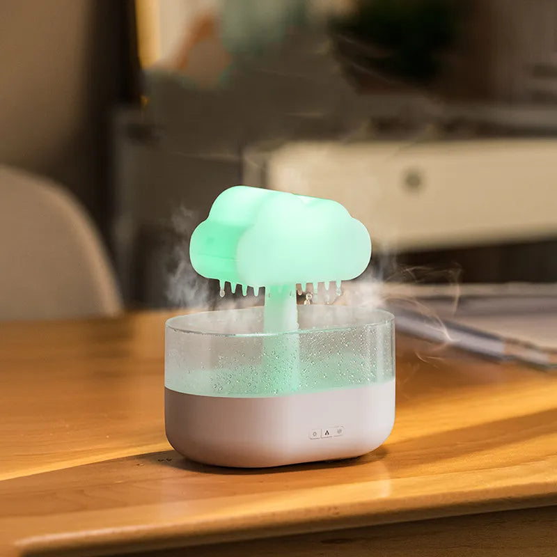 USB Rain Cloud Humidifier with 7-Color Light (photo 3)