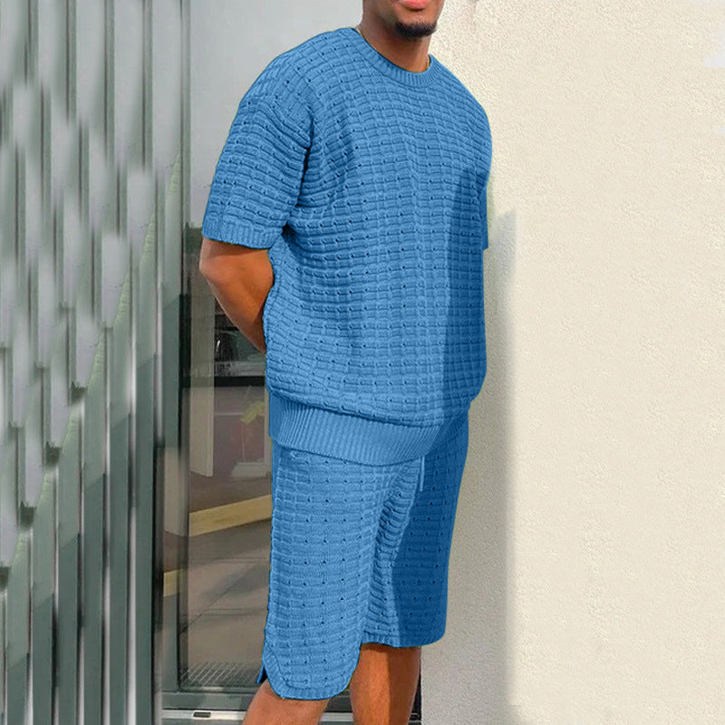 Men's 2-Piece Summer Shirt and Shorts Set (photo 4)