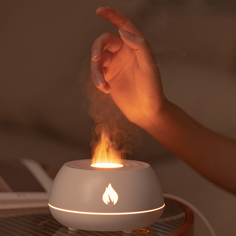 Flame Effect Mini Humidifier and Aroma Diffuser, 130 ml (photo 5)